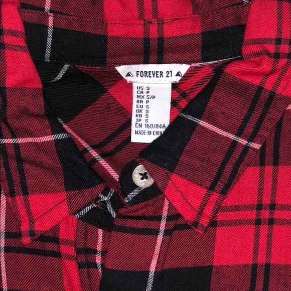 forever 21 flannel!! - Picture 2 of 2